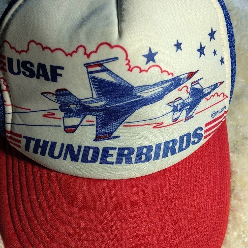 Vintage USAF Thunderbirds Truckers Cap